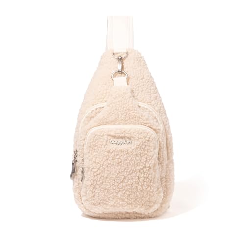 Image of Baggallini Women's Central Park Sling 12 inchx7 inch Crossbody Bag W /Convertible Adjustable Shoulder Strap