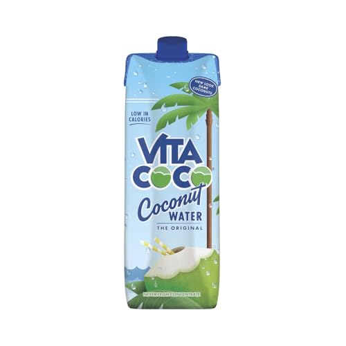 Agua de coco española 1 l, 4 unidades