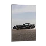 HALOUB Hyper Auto-Poster für Ferrari 812 GTS Supercar 