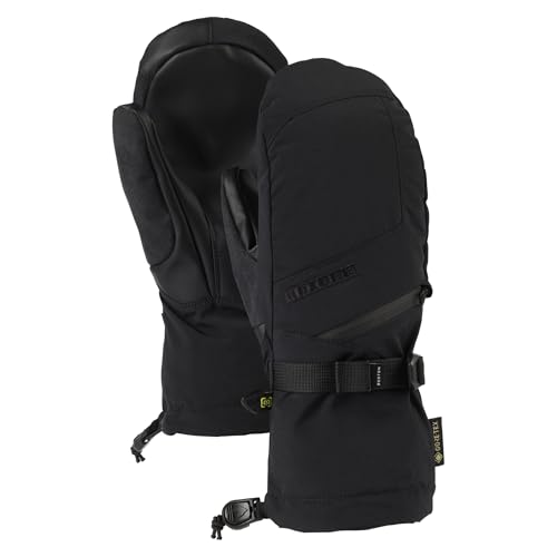Burton Manoplas estándar Gore TEX para mujer, color negro verdadero, talla L