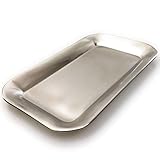 ✅ Fácil de usar: la bandeja de té cuadrada decorativa se adapta bien a la mano, se puede transportar fácilmente en la mesa y luego colocar a tu gusto. La calidad de la bandeja cuadrada es mate y brillante con esquinas redondeadas y absolutamente fácil de usar