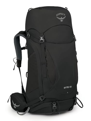 Osprey Kyte 48L Women's Backpacking Backpack with Hipbelt, Black, WM/L - image 4