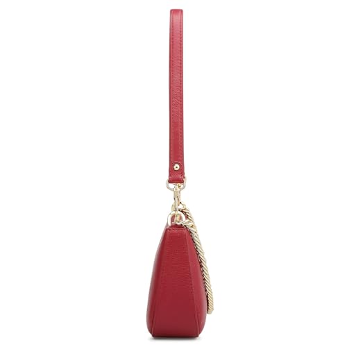 Image of Da Milano Leather Shoulder Bag for Women (00297N)