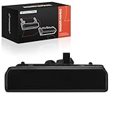 A-Premium Right Rear Cargo Exterior Door Handle Compatible with Chevrolet Astro 1992-2005 & GMC Safari 1992-2005, Smooth Black