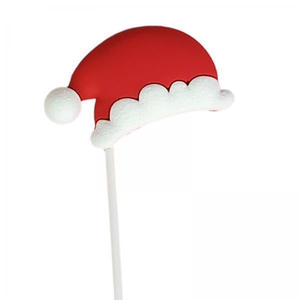 Toppers navideños creativos de PVC duradero para decorar cupcakes sin esfuerzo
