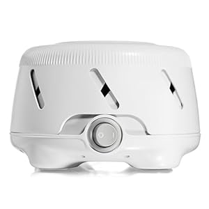 Yogasleep Dohm UNO White Noise Sound Machine (White) With Real Fan Inside for Non-Looping White Noise, For Travel, Office Privacy, Meditation, Sleep Aid For Adults & Baby, Registry Gift