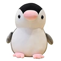 Peluche Pingouin Kawaii Animal En Peluche Doudou En Peluche Oreiller