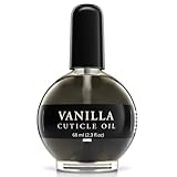 Ellie Chase Moisturizing Cuticle & Nail Care Oil 2.3 Fl Oz - Vanilla Scented – Infused with Jojoba O