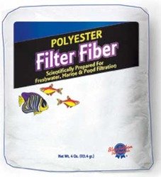 Blue Ribbon Polyester Filter Fiber 4 Oz Bag
