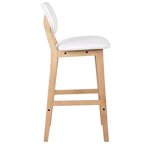 WOLTU Sgabelli da Bar Sedia Alta Cucina con