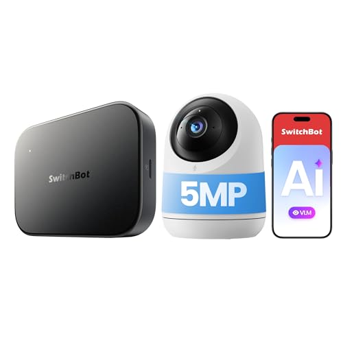 SwitchBot AI Hub (inkl. Pan & Tilt Cam Plus 3K)