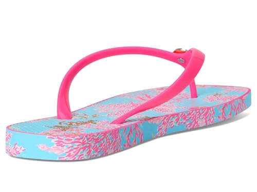Lilly Pulitzer Women's Sandsational Square Toe F Sandal4