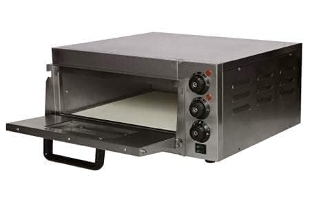 Image of 'Machine Chef' Electric Pizza Oven Machine with Stone size 16x 16 inches & Timer with 5 Year Warranty