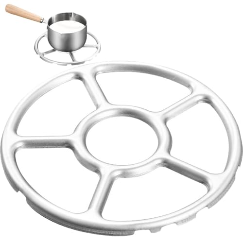 Zghhc Estante para Estufa Antideslizante, Soporte para Sartén, Estufa De Gas, Anillo Reductor, Sartenes, Café, Moka, Reductor, Suministros De Cocina