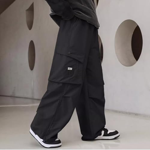 Boys Cargo Pants Casual Relaxed Fit Comfortable Outdoor Pants Lightweight Durable Breathable Boys Trousers for3