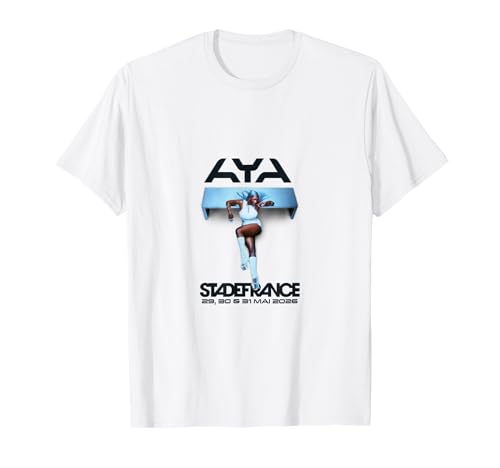 Aya Nakamura Merch Officiel Tournée Stade de France 2026 T-Shirt