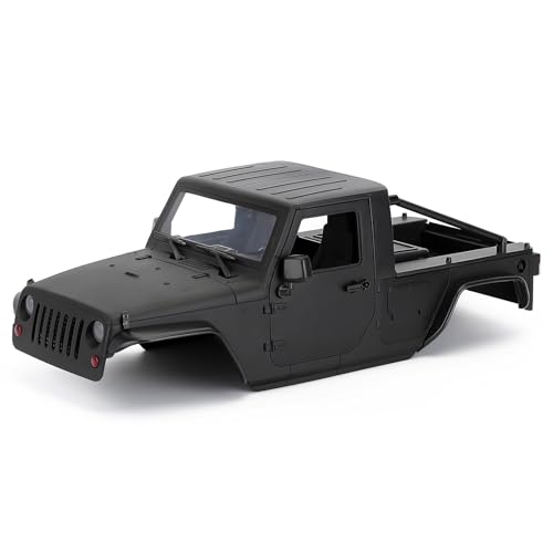 1/10 RC Pickup Body Shell Kit Unassembled - 313mm Wheelbase Wrangler Pickup Body,for RC Crawler...
