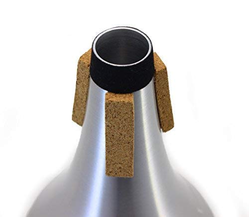 image for LotFancy Trumpet Mute, Lightweight Aluminum Straight Mute for Jazz, 3.