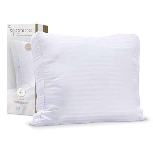 Catálogo para Comprar On-line Almohada Sognare los más solicitados. 48 Sognare Almohada Collezione Tamaño Estándar Relleno Semi Firme 65% Eucalipto y 35% Bambú, Hipoalergénica, Fresca y Lavable. 100 Noches de Garantía.