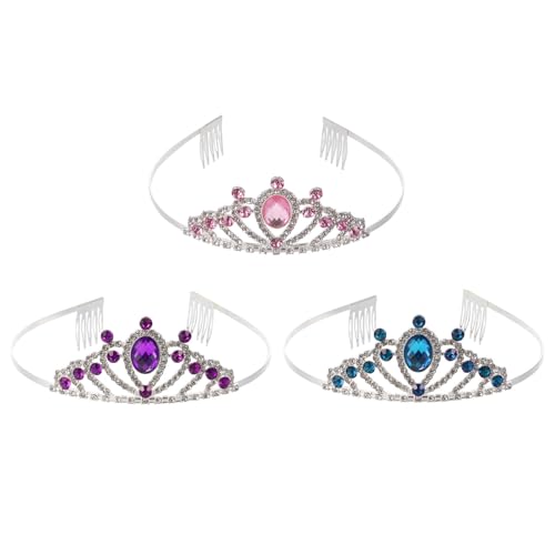 Diadema de aleación para fotografía de cumpleaños y tocados de fiesta radiantes