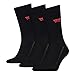 Produktbild Levi's Unisex Regular Cut Batwing Logo Socken, Jet Black, 39-42 EU