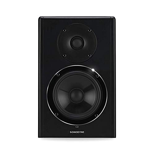 Image of Sonodyne PM 50 V2 Professional Active Studio Monitor for Music Production, 45 Watts Wired Subwoofer Mixing & Mastering (Single Unit) (Black)