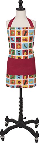 Handstand Kitchen Child's Farmers Market 100% Cotton Apron, Mitt And Chef's Hat Set #TOP1