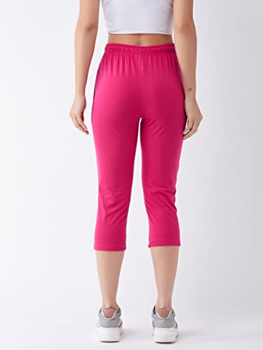 Image of Modeve Women Solid Cotton Blend Capri for summer|| Summer Wear