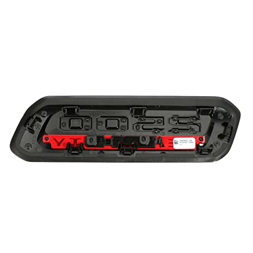 Image of 2pack OEM 2500 Heavy Duty Emblems Left Right Side Badges Hood 3D ABS Compatible with fits 2500 68632969AA 68362211AC (Black Red)