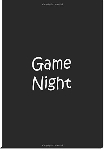 Preisvergleich Produktbild Game Night - Notebook / Journal / Blank Lined Pages: An Ethi Pike Collectible