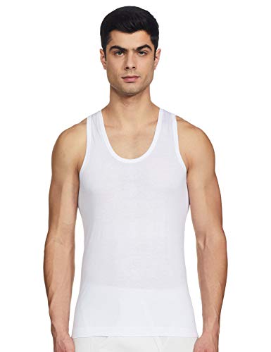 Rupa Jon Men Vest, Round Neck Sleeveless Vest, 100% Cotton, Regular Fit,Assorted Colour,Pack of 3 - Image 2