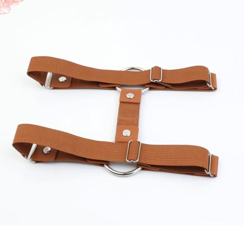Women Adjustable Elastice Leather Leg Garter Belt Thigh Ring Garter4