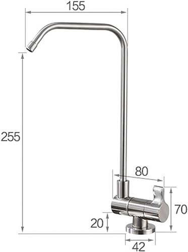 Robinet osmose inverse pour évier cuisine et eau pure - 3