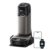 eufy Omni S2 Robot Aspirapolvere Lavapavimenti, 30.000 Pa di Potenza Aspirante, Rullo Mop Autopulente HydroJet 2.0, Navigazione AI CleanMind, Diffusore di Fragranza, Stazione All-in-On