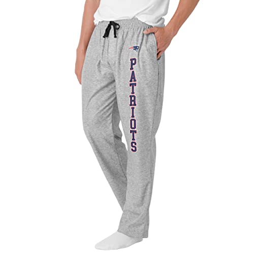 FOCO NFL Mens NFL Team Logo Athletic Gray Lounge Pants