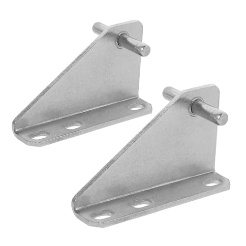 DIYEAH 2 piezas Bisagras de Acero Inoxidable para Puertas de Frigorífico y Congelador de Resistentes Repuestos Compatibles con Varios Instalación Segura y Duradera