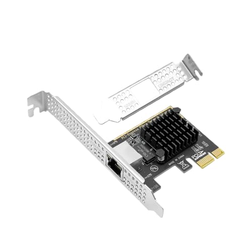 Tarjeta de red PCIe Tangxi 5Gbps con perfil bajo, adaptador de red Ethernet de 5 Gigabit con chipset RTL8126, tarjeta Ethernet Multi Gigabit (5G/2.5G/1G/100Mbps) miniatura 1