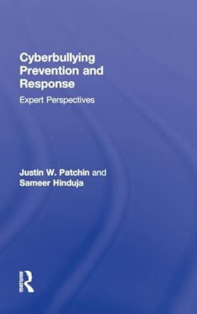 Cyberbullying Prevention and Response: Expert Perspectives book cover