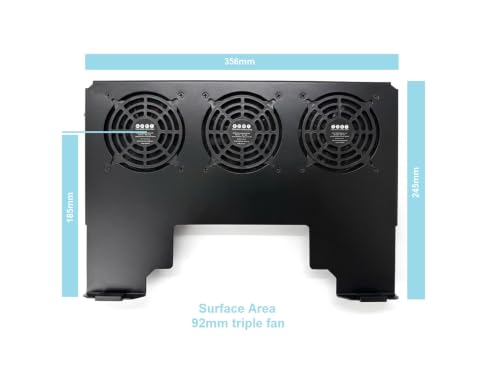 Image of Fourdot Coolings Industrial High Speed Laptop Cooling Pad (15.6inch Dodger-M)