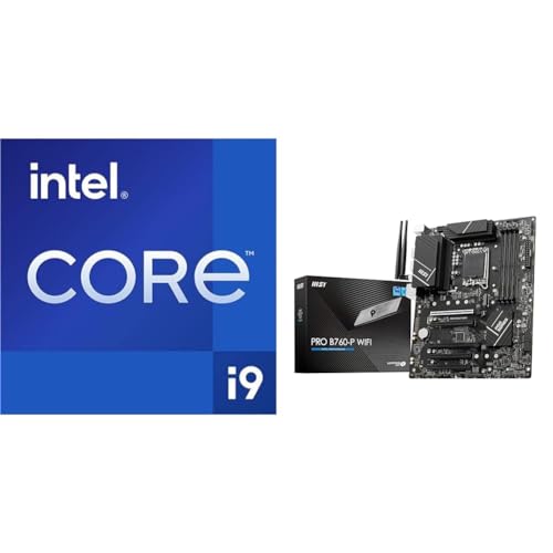 Image of Intel Core i9-12900K Gaming Desktop Processor + MSI PRO B760-P WiFi ProSeries Motherboard