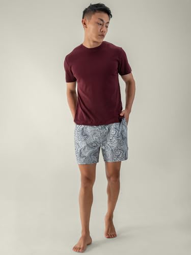 DAMENSCH Regular Fit Solid 100% Soft & Durable Cotton Boxer Shorts Dual Pockets Anti-Bacterial Moisture Wicking Microfibre Waistband Ultra-Light Boxers for Men