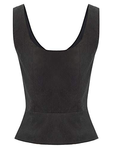 Scarlet Darkness Renaissance Costume Women Corset Tops for Women Cosplay Costume Pirate Bodice3