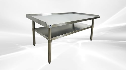 Elite Kitchen Supply Commercial Base Equipment Stand, All Stainless Steel ETL 48"