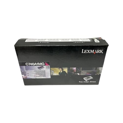 Cartouche Lexmark C746A1MG Magenta Evitez les Traces sur Lexmark C748DTE