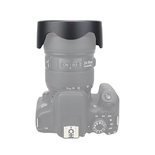 JJC EW-88C Reversible Lens Hood Shade para Canon EF 24-70mm f/2.8L II USM miniatura 7