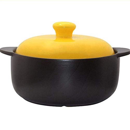 Terakotowy garnek do zapiekanek, gliniany garnek do zapiekanek, terakota, ceramiczny garnek do gulaszu, energooszczędny, podwójne odżywianie (pojemność A 3,9 l)