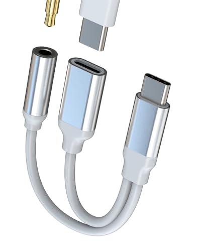 ^Cvc ϊ 3.5mm CzWbN  }[d A_v^(2in1)ΉApple iPhone15 Pro Max ΉiPad USB C DAC I[fBI Aux P[u A_v^[ Type-C }CN wbhtH  
