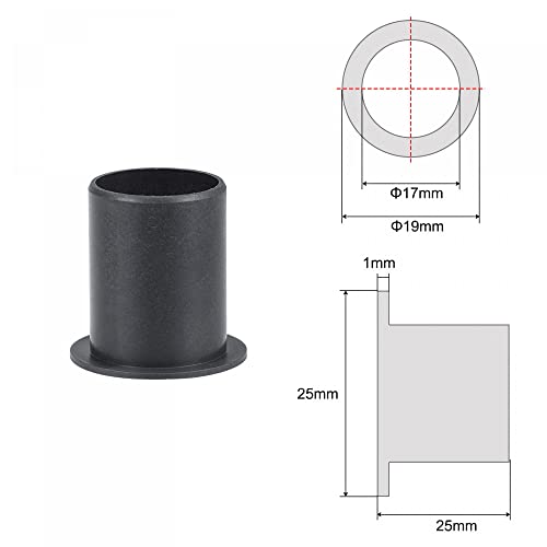 Roulements à douille à bride 17mm : stop aux grincements d'axes sans lubrification