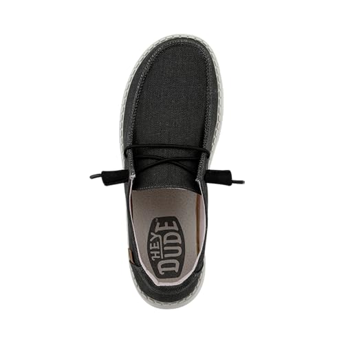 Image of HEYDUDE Women's Wendy Chambray | Women's Shoes | Women's Lace Up Loafers | Comfortable & Light-Weight
