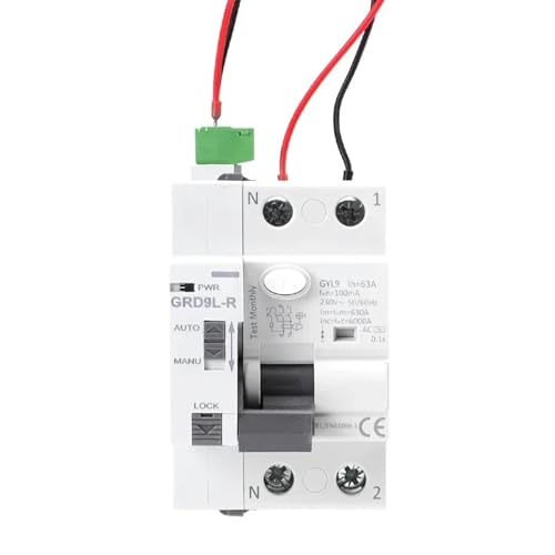 Evite cortes por tormentas con el interruptor reconectador GRD9L 40A 300mA 2